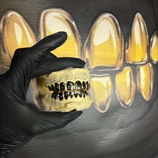Solid Gold Grillz – Custom Fit (10K, 14K, 18K 22K)